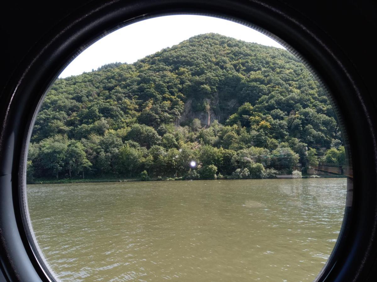 Hotel Hausboot Moselrose In Poelich Polich Exterior foto